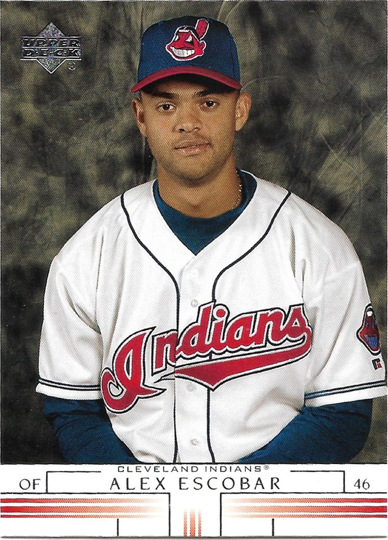 Alex Escobar 2002 Upper Deck #574 Cleveland Indians Baseball Card