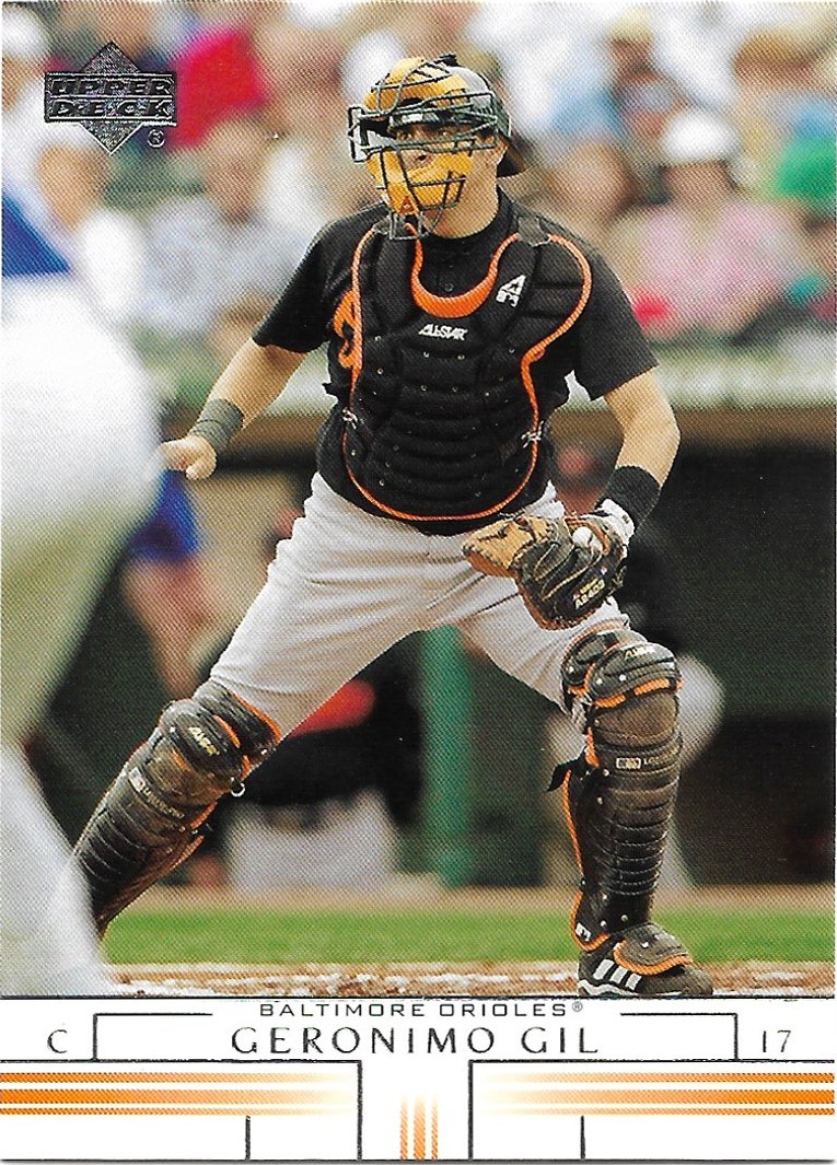 Geronimo Gil 2002 Upper Deck #586 Baltimore Orioles Baseball Card