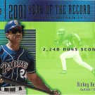 Rickey Henderson 2002 Upper Deck #734 San Diego Padres Baseball Card