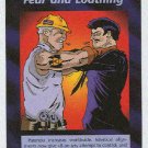 Illuminati Fear And Loathing New World Order Game Card