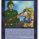 Illuminati Flower Power New World Order Game Trading Card