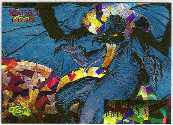 Deathwatch #BC12 Prism Foil Chase Card Dragon's Rage