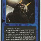 Doctor Who CCG Nimon Uncommon Black Border Game Card