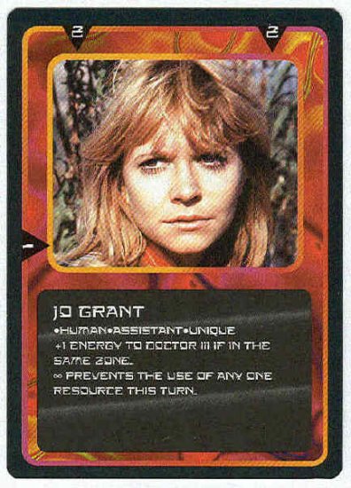 Doctor Who CCG Jo Grant Uncommon BB Card Katy Manning
