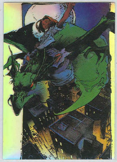 Creed 1996 Sticker #21 Chromium Parallel Trading Card