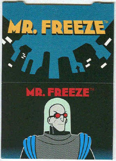 Batman Robin Adventures #P6 Pop-Up Chase Card Mr. Freeze