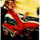 DC vs Marvel Impact Embossed #17 Chase Card Impulse