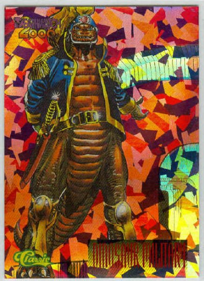 Deathwatch #BC3 Prism Foil Chase Card Dinosaur Military