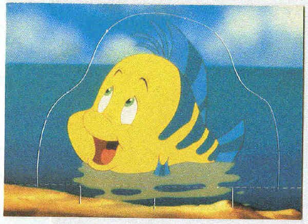 Little Mermaid 1991 Stand Up #12 Trading Card