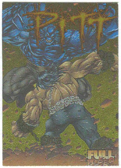 Pitt 1995 Intrepid Ashcan Cover #C17 Foil Embossed Card