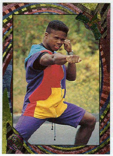 Power Rangers Series 2 #82 Rainbow Power Foil Card Zack