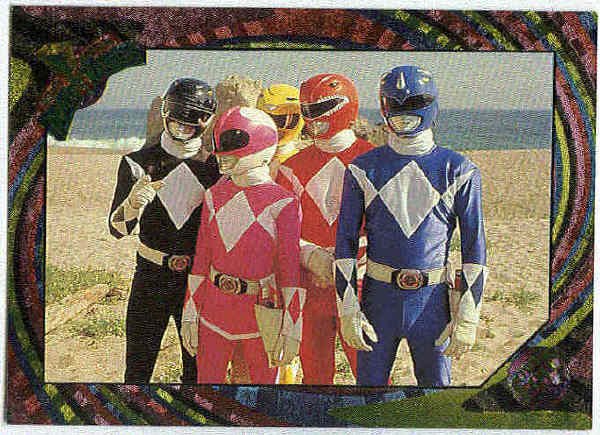 Power Rangers Series 2 #130 Rainbow Power Foil Decision Time