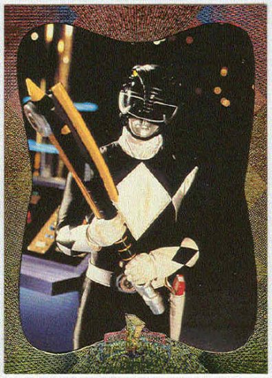 Power Rangers Series 2 #119 Power Foil The Black Ranger
