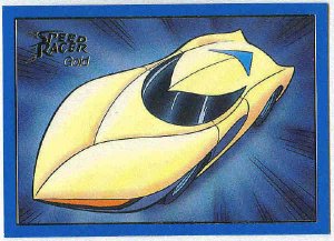Speed Racer #46 Gold Foil Parallel Trading Card GRX