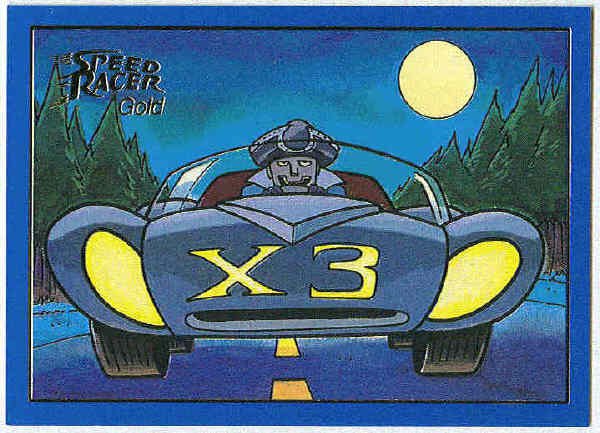 Speed Racer #48 Gold Foil Parallel Trading Card Mallenge