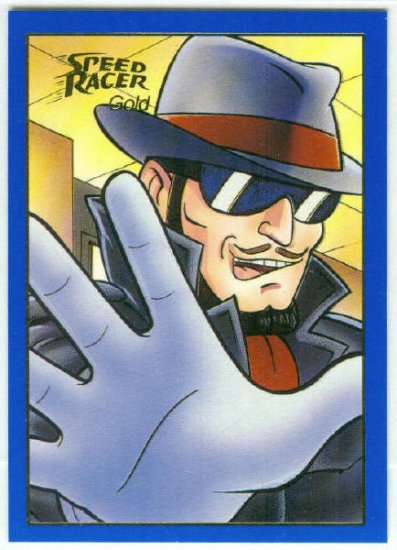 Speed Racer #52 Gold Foil Parallel Trading Card Ace Duecy
