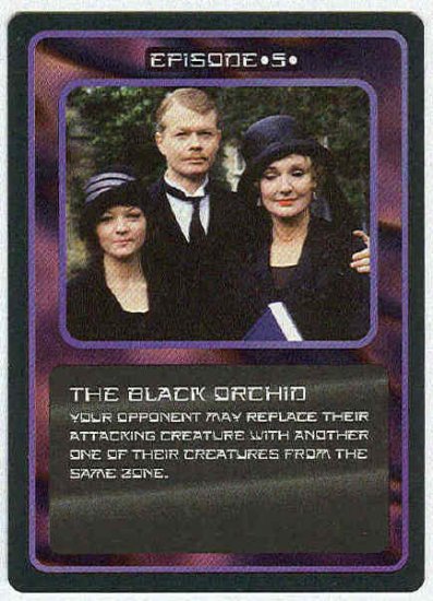 Doctor Who CCG The Black Orchid Uncommon BB Game Card