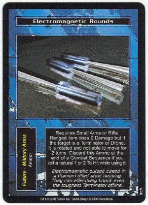 Terminator CCG Electromagnetic Rounds Uncommon Card Unplayed