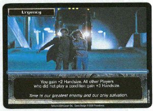 Terminator CCG Urgency Precedence Uncommon Game Card Unplayed
