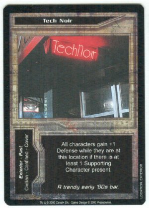 Terminator CCG Tech Noir Game Card Unplayed