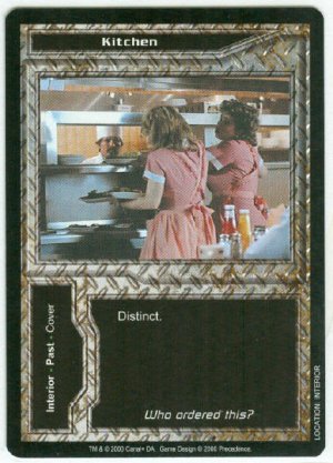 Terminator CCG Kitchen Precedence Game Card Unplayed