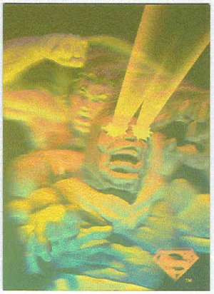 Superman Holo Series #47 Gold Parallel Card The Darkseid