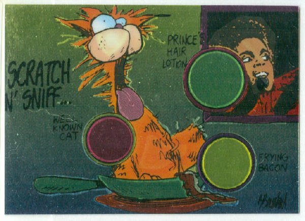 Bloom County Outland #47 Sticker Parallel Trading Card