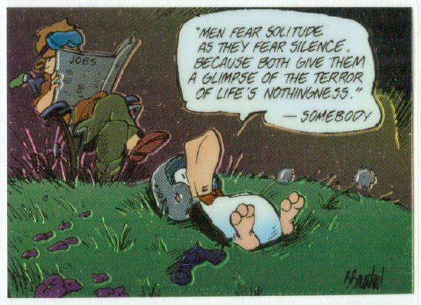 Bloom County Outland #51 Sticker Parallel Trading Card