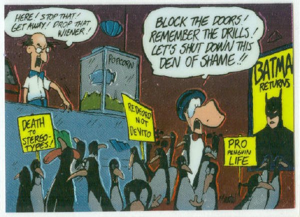 Bloom County Outland #70 Sticker Parallel Trading Card