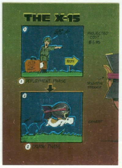Bloom County Outland #76 Sticker Parallel Trading Card