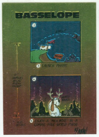 Bloom County Outland #78 Sticker Parallel Trading Card