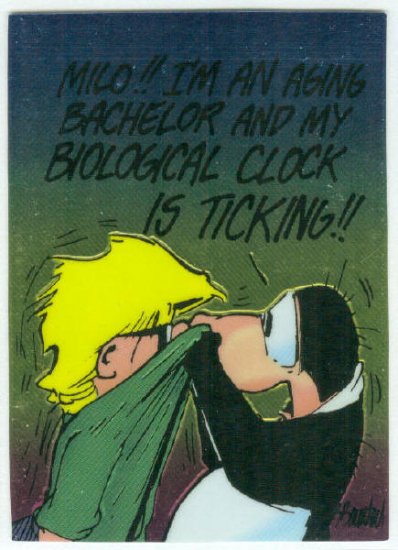 Bloom County Outland #81 Sticker Parallel Trading Card