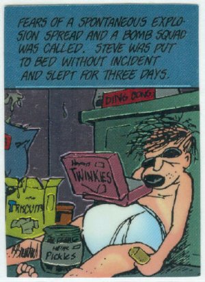 Bloom County Outland #87 Sticker Parallel Trading Card