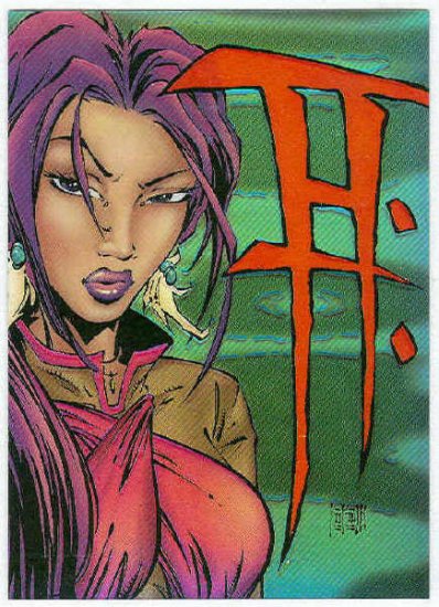 Creed 1996 Sticker #47 Chromium Parallel Trading Card
