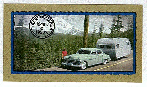 Doral 2001 Card America Century Snapshots #3 Transportation