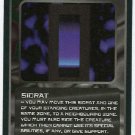 Doctor Who CCG Sidrat Black Border Game Trading Card