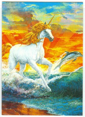 Ken Barr The Beast Within Promo Unnumbered Card Unicorn