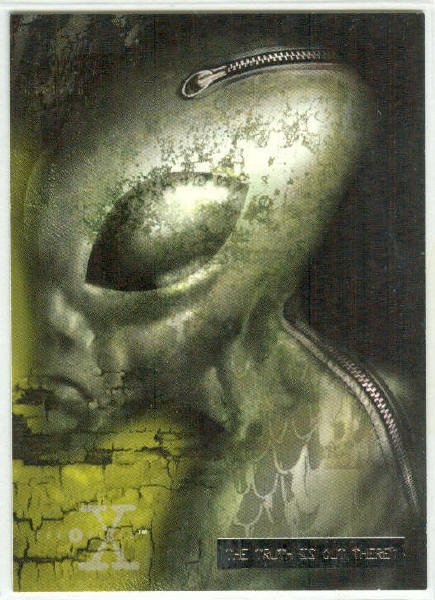 X-Files Season 3 #29 Parallel Card Silver Bar Xfiles