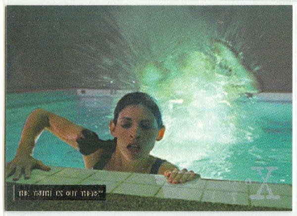 X-Files Season 3 #42 Parallel Card Silver Bar Xfiles