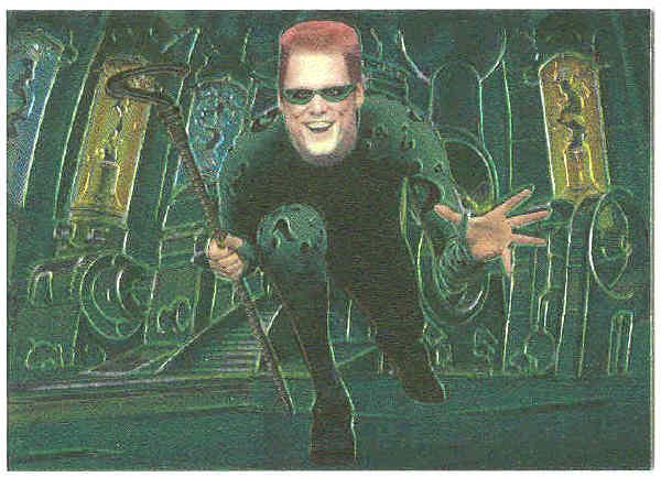 Batman Forever #3 Chromium Anime Chase Card Jim Carrey