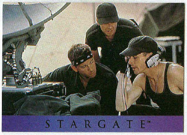 Stargate 1994 Adventure #AS-4 Chase Card Radio Contact