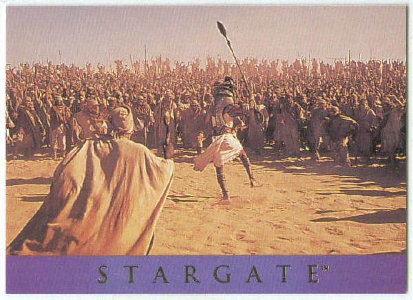 Stargate 1994 Adventure #AS-11 Chase Card Rebellion