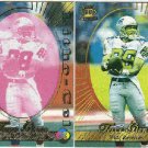 1996 Pacific Terry Glenn #62 Gold Foil Cel and Litho Cards