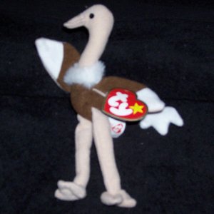 stretchy the ostrich beanie baby 1993