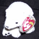 Aurora The Polar Bear TY Beanie Baby Born February 3, 2000
