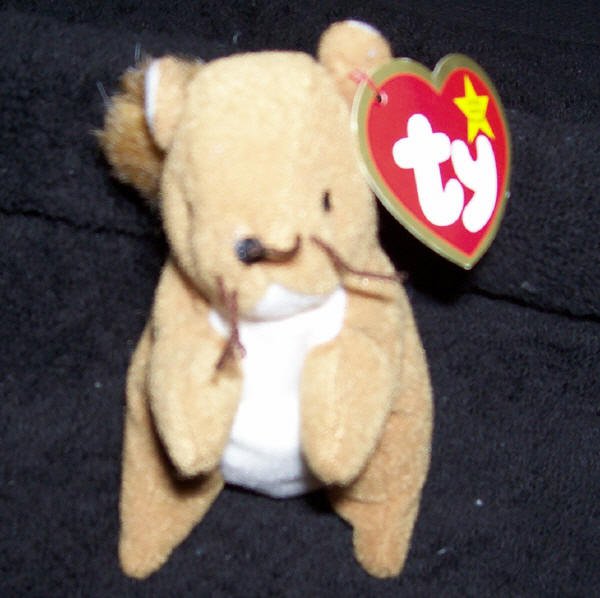 Nuts The Squirrel McDonalds TY Teenie Beanie Baby