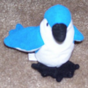 rocket the blue jay beanie baby mcdonalds