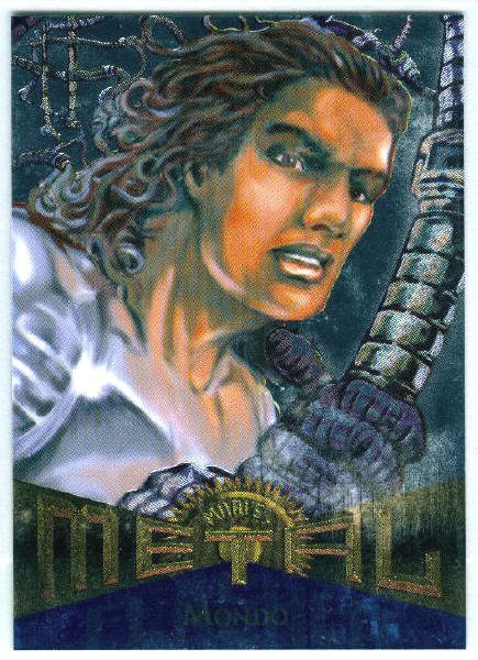 Marvel Metal #105 Mondo Silver Flasher Parallel Chase Card