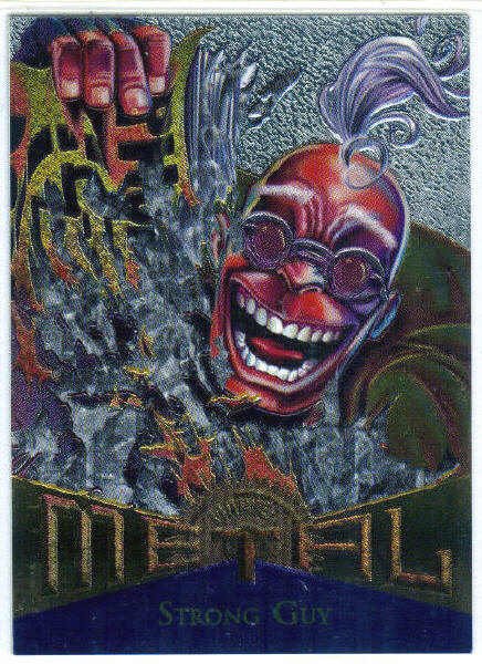 Marvel Metal #120 Strong Guy Silver Flasher Parallel Card