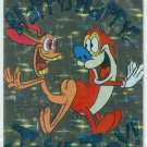 Ren and Stimpy 1993 #9 Sticker Puzzle Trading Card